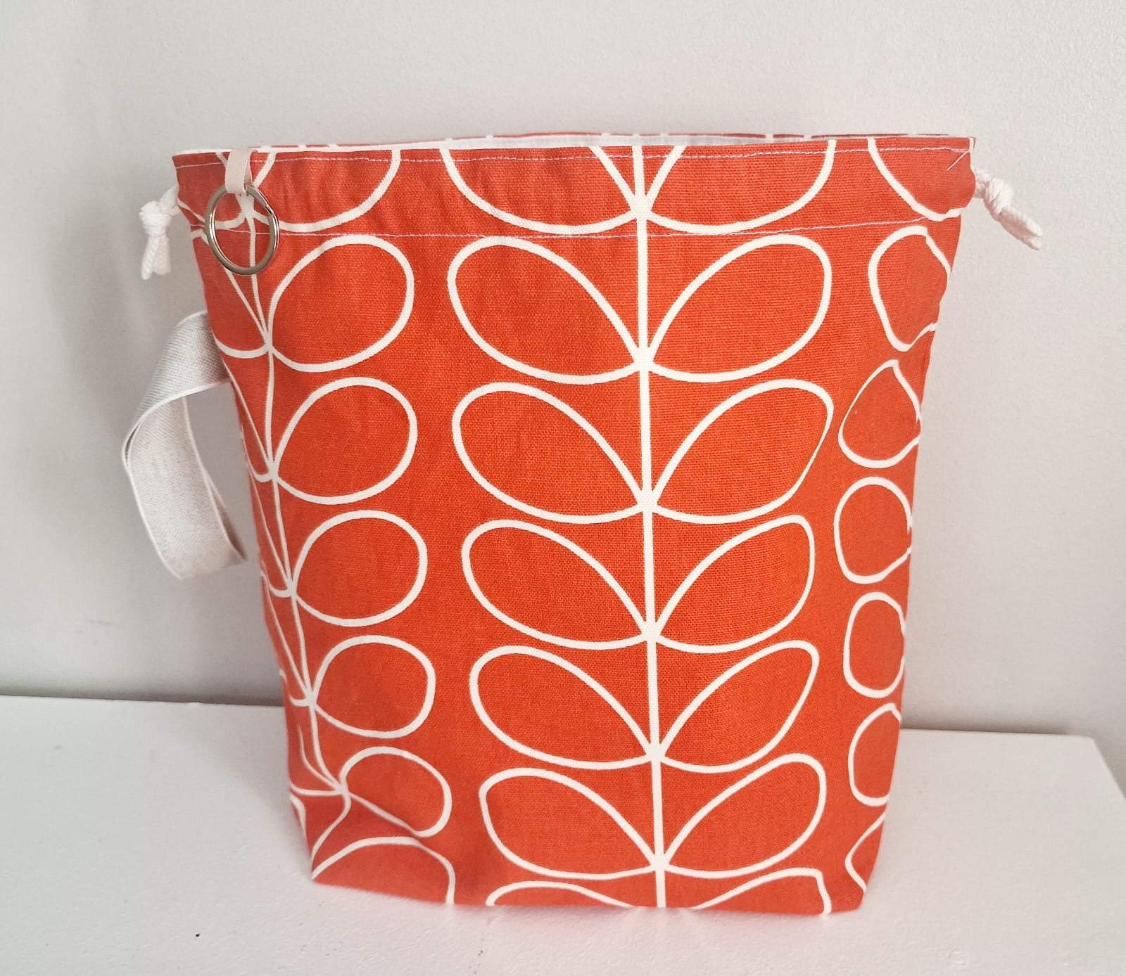 Orla Kiely Orange Red Project Bag Fruitful Fusion